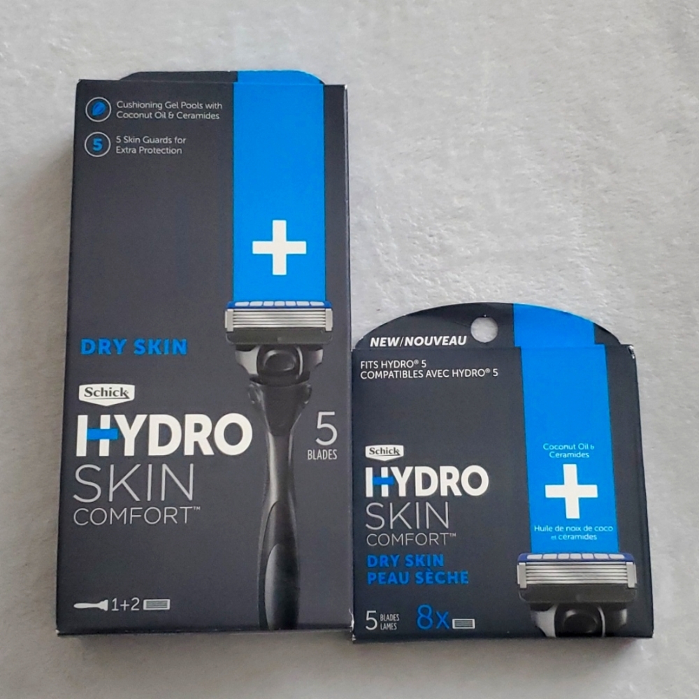 2 Schick Hydro Skin Comfort